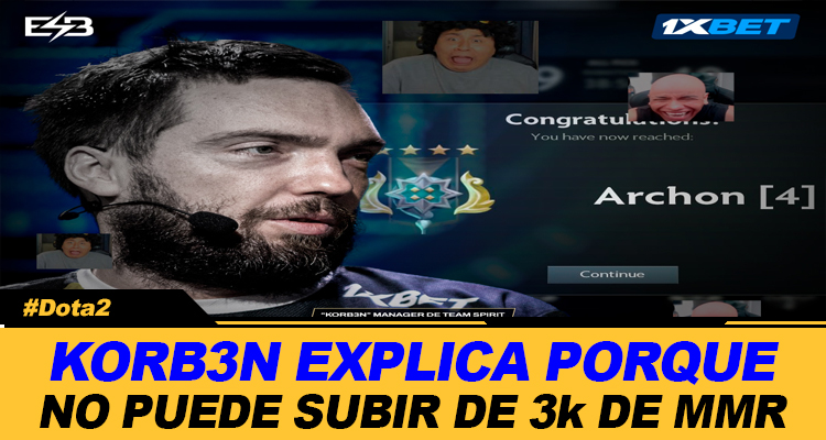 DMITRY BELOV EXPLICA POR QUE NO HA ALCANZADO UN MMR MAS ALTO EN DOTA 2