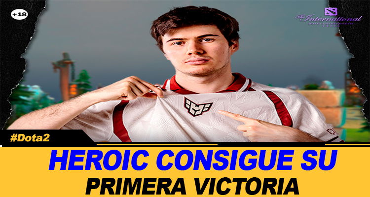 HEROIC LOGRA AVANZAR EN EL THE INTERNATIONAL