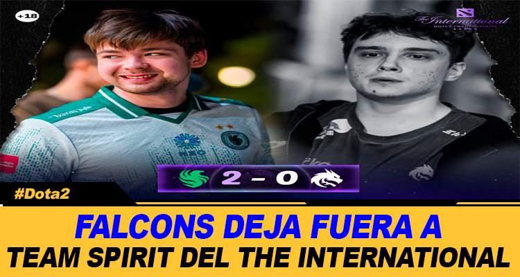 TEAM FALCONS DEJA FUERA DEL THE INTERNATIONAL A TEAM SPIRIT