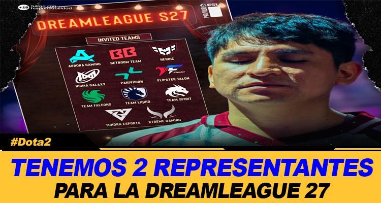 SUDAMERICA DICE PRESENTE EN LA DREAMLEAGUE 27 CON DOS REPRESENTANTES