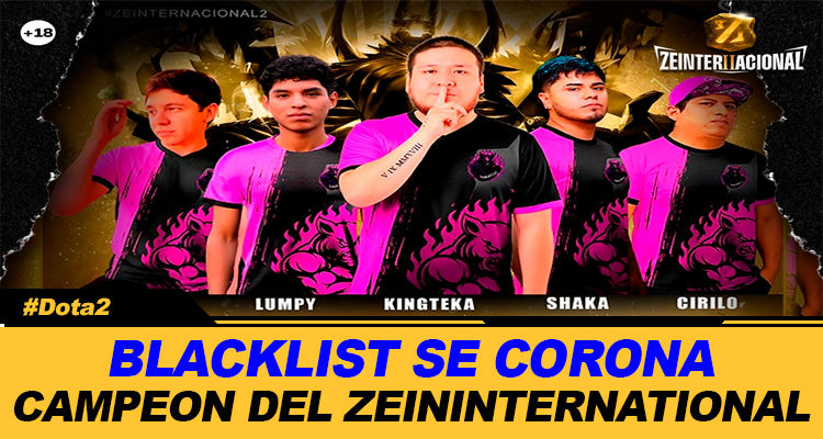 BLACKLIST ES EL FLAMANTE CAMPEÓN DEL ZEININTERNATIONAL