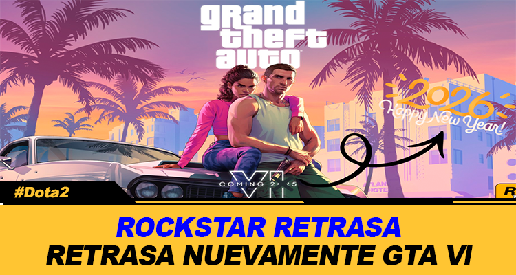 ROCKSTAR RETRASA NUEVAMENTE GTA VI HASTA NOVIEMBRE DE 2026