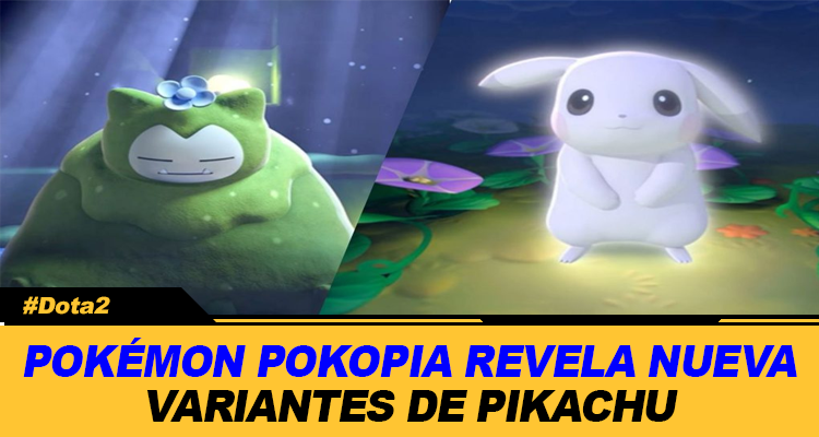 POKEMON POKOPIA REVELA NUEVAS VARIANTES DE PIKACHU Y SNORLAX EN SU ULTIMO TRAILER