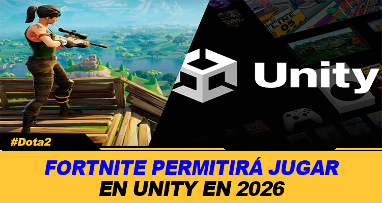 FORTNITE PERMITIRA JUGAR TITULOS CREADOS EN UNITY EN 2026