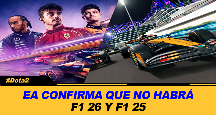 EA CONFIRMA QUE NO HABRA F1 26 Y F1 25 DECIBIRA DLC DE LA TEMPORADA 2026