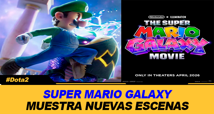 LA PELICULA DE SUPER MARIO GALAXY MUESTRA NUEVA ESCENAS EN THE GAME AWARDS 2025