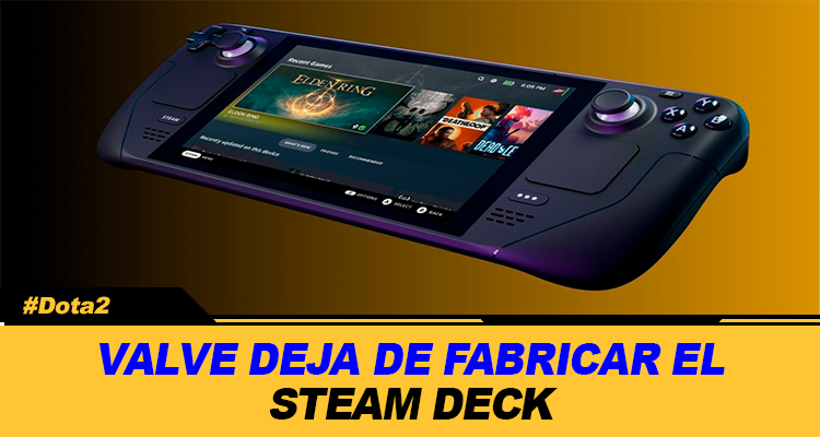 VALVE DEJA DE FABRICAR EL STEAM DECK LCD MAS ECONOMICO