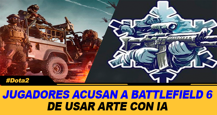 JUGADORES ACUSAN A BATTLEFIELD 6 DE USAR ARTE CON IA