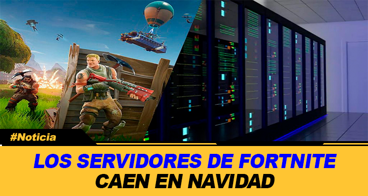LOS SERVIDORES DE FORTNITE CAEN EN NAVIDAD