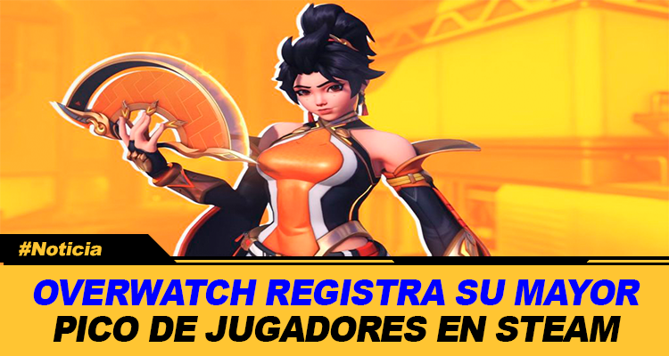 OVERWATCG REGISTRA SU MAYOR PICO DE JUGADORES EN STEAM