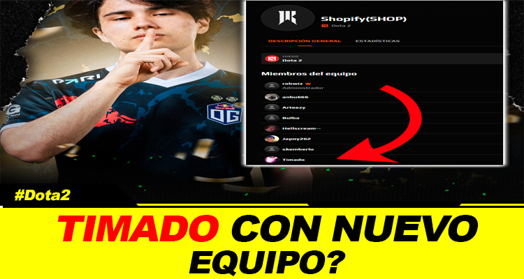 TIMADO SE UNE A SHOPIFY REBELLION TRAS SU SALIDA DE OG